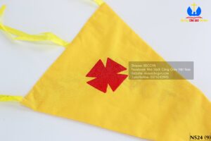 Mẫu Cờ Đội Thiếu Nhi Thánh Thể TNTT Việt Nam đủ các ngành Nhiều tên Thánh khác nhau