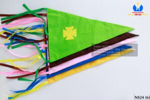 Mẫu Cờ Đội Thiếu Nhi Thánh Thể TNTT Việt Nam đủ các ngành Nhiều tên Thánh khác nhau