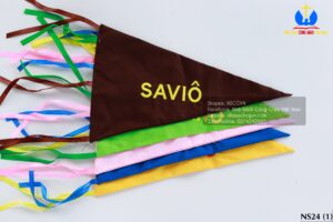 Mẫu Cờ Đội Thiếu Nhi Thánh Thể TNTT Việt Nam đủ các ngành Nhiều tên Thánh khác nhau