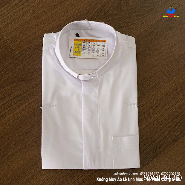 Mẫu áo cổ côn linh mục - tu sĩ đẹp nhất