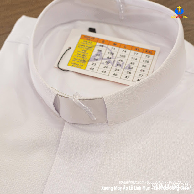 Mẫu áo cổ côn linh mục - tu sĩ đẹp nhất