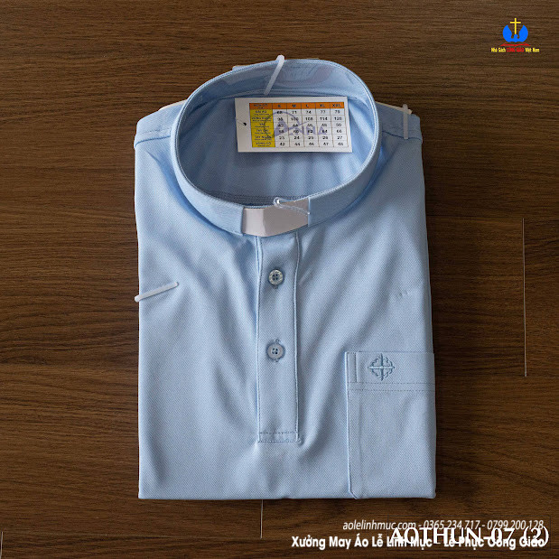 Mẫu áo cổ côn linh mục - tu sĩ đẹp nhất