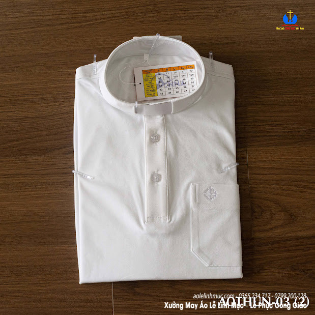 Mẫu áo cổ côn linh mục - tu sĩ đẹp nhất